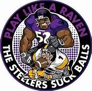 Image result for Ravens vs Steelers Cartoons