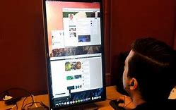 Image result for Computer Monitor Sideways