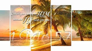 Image result for 1 Peter 5 7 Wall Art