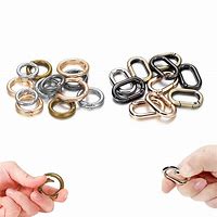 Image result for Oval Metal Clip Rings