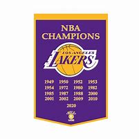 Image result for Lakers NBA Championships Banner