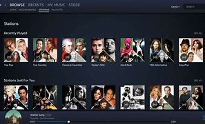 Image result for Amazon Music Interface