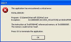 Image result for Windows 11 Fatal Error Screen