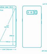 Image result for Samsung Note 8 Screen Size