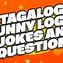 Image result for Funny Knock Jokes Tagalog