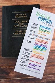 Image result for Book of Mormon Reading Chart Year