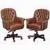 Image result for Drafting Chair Brown Leather