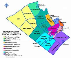 Image result for Lehigh County School District Map