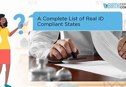 Image result for Real ID Compliant