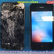 Image result for LCD Cracked iPhone 4S