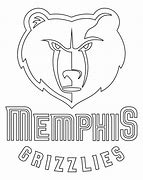 Image result for Memphis Grizzlies Logo Black and White