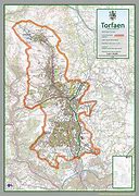 Image result for Torfaen Locality Map