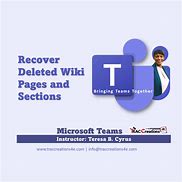 Image result for Recover Deleted Wiki Website