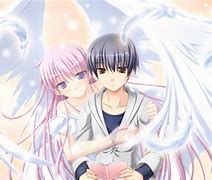 Image result for Anime Angel Boy and Girl Love