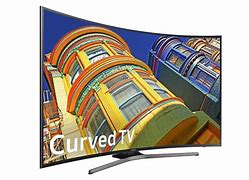 Image result for Curved TV Older with Box