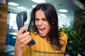 Image result for Angry Customer Waiting by the Phone Image