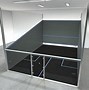Image result for Squash Court with Glass Back