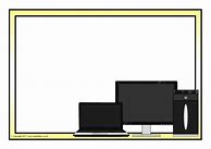Image result for Computer Border Template Colour In