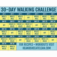Image result for 30-Day Easy Walking Challenge