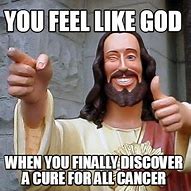 Image result for Christian Cure of Cancer Meme