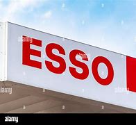 Image result for Esso Gas Sign