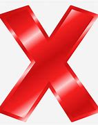 Image result for Large Red X