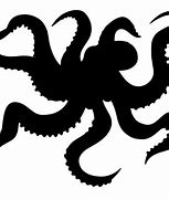 Image result for Sihouette Octopus
