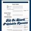 Image result for Fill in Resume Template PDF