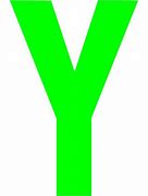 Image result for Alphabet Y Small