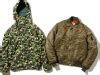 Image result for Double Snap Hoodie BAPE Yellow Camo