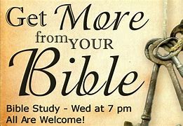 Image result for Wednesday Night Bible Study