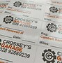 Image result for Actual Size Service Stickers