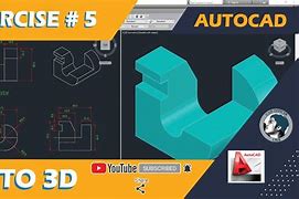 Image result for AutoCAD 2D to 3D Tutorial
