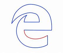 Image result for How to Draw Microsoft Edge Logo