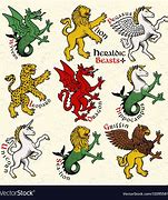 Image result for Lion Heraldic Beasts