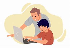 Image result for Kid at Computer Clip Art