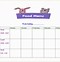 Image result for 5 Day Menu Template