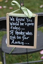 Image result for Empty Chair Quotes for Wedding