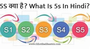 Image result for What Is 5S in Hindi