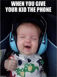 Image result for Baby Phone Meme