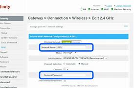 Image result for Xfinity Login Change Wifi Name