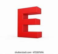 Image result for Red Letter E-Image