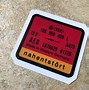 Image result for Warning Fan Stickers