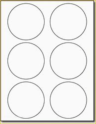 Image result for Round Sticker Template