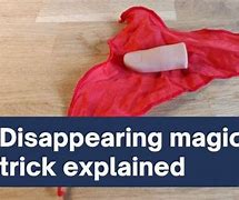 Image result for Disappearing Magic Tricks