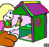 Image result for Children Playing Coloring