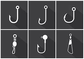 Image result for fish hooks vectors