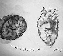 Image result for Heart and Brain Memes