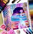 Image result for Aesthetic Galaxy Drawing