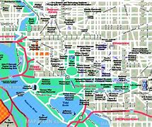 Image result for Simple Map of Washington DC